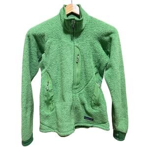 Patagonia Women's Retro-X Full Zip Fleece Jacket Green Size Small